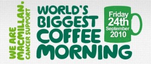 World’s Biggest Coffee Morning – prep underway!