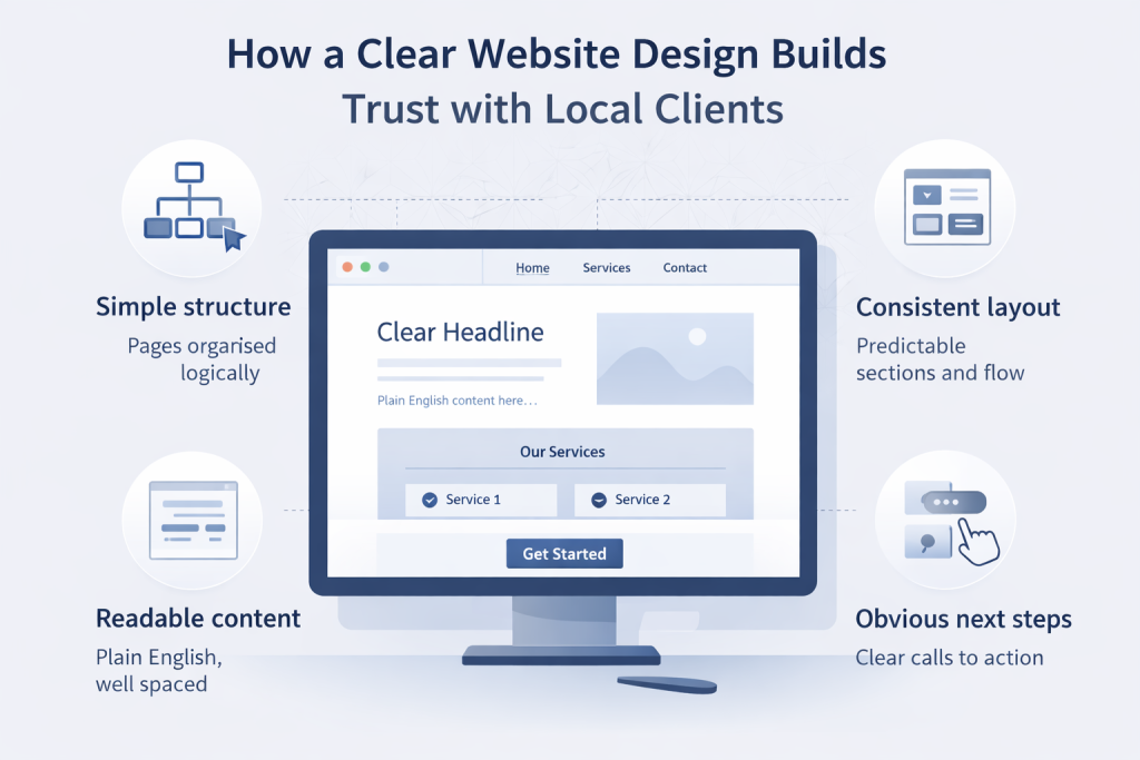 How-Clear-Website-Design-Builds-Trust-with-Local-Clients